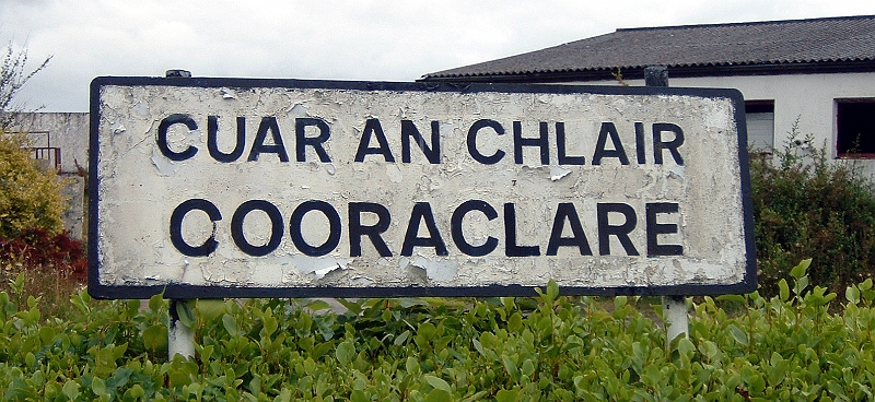 Town Sign Cooraclare.JPG